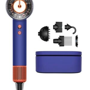 Dyson Hair Dryer Set - Vinca Blue/Topaz